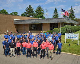 Group photo of the W.F. Hann & Sons team